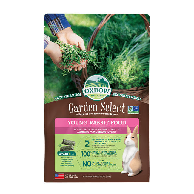 Oxbow Animal Health Garden Select Young Rabbit Food image number null