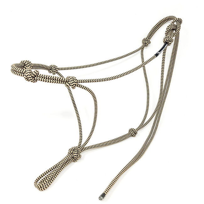 Knotty Girlz Stiff 4-Knot Halter - 1/4" Polyester Halter Cord image number null