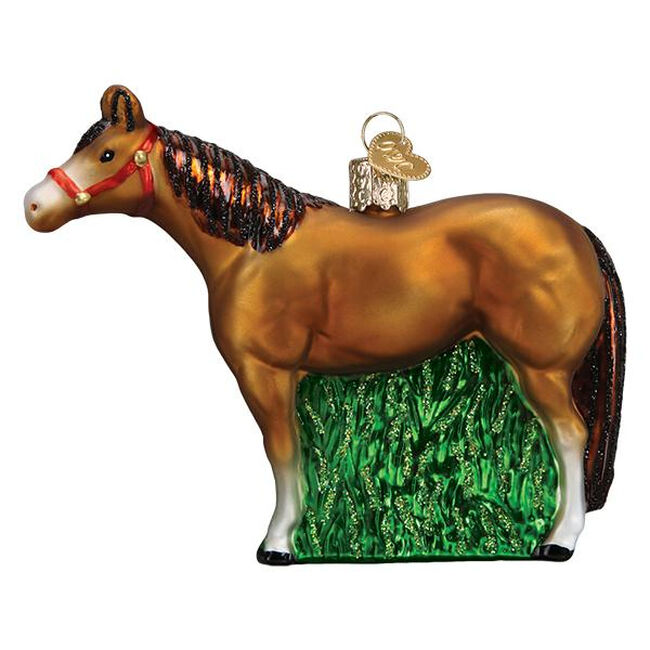 Old World Dressage Horse Ornament  image number null