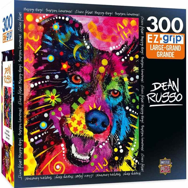 "Happy Boy" Dean Russo 300 Piece EZ Grip Jigsaw Puzzle image number null