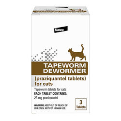 Elanco Tapeworm Dewormer for Cats - 3ct