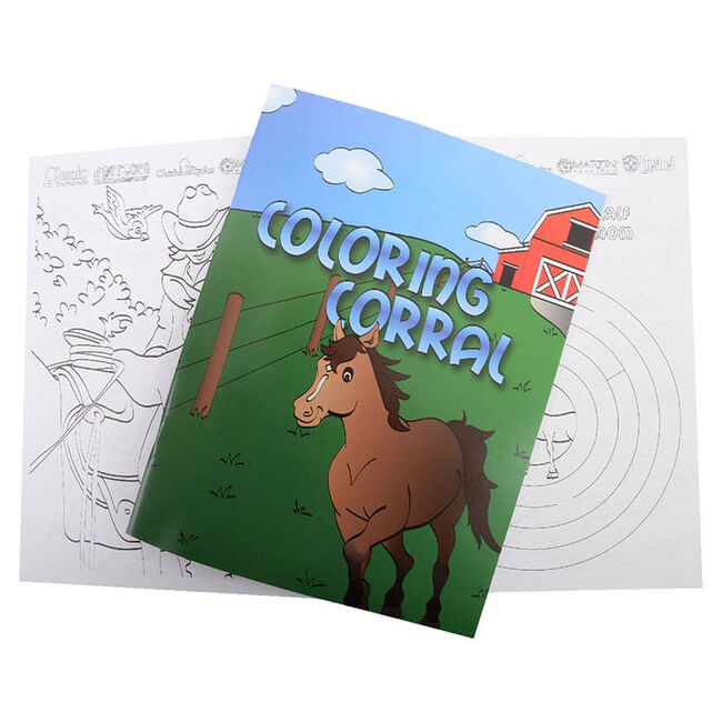 Classic Equine Coloring Corral - Coloring Book image number null