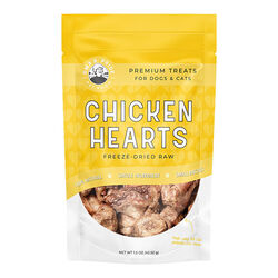 Oma's Pride Freeze-Dried Raw Chicken Hearts - 1.5 oz