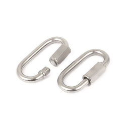 Myler Stainless Steel Quick Links - Pair