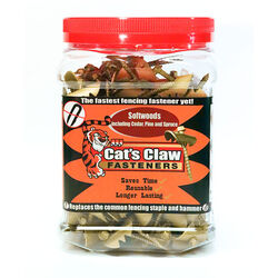 Cat's Claw Fasteners for Softwoods - 170-Count