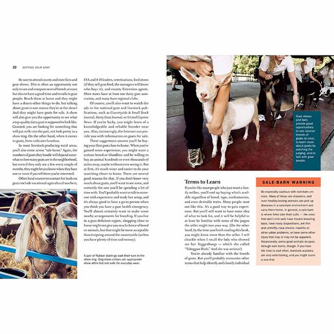 Storey's Guide to Raising Dairy Goats: Breed Selection, Feeding, Fencing, Health Care, Dairying & Marketing, 5th Edition image number null