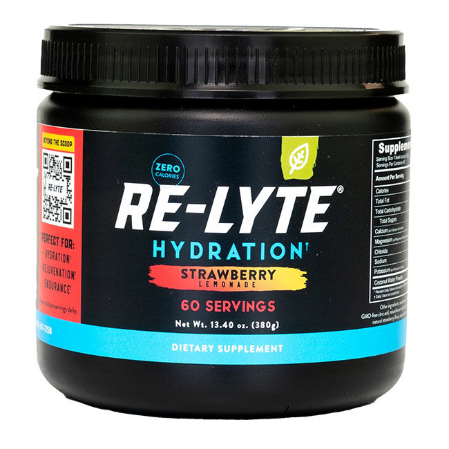 Redmond Life Re-Lyte Hydration - Strawberry Lemonade - 60 Servings image number null