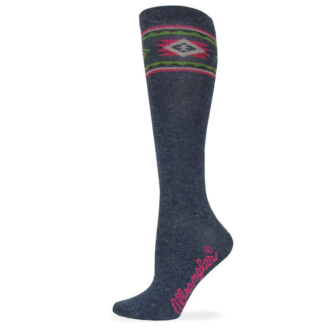 Wrangler Women's Angora Aztec Boot Socks image number null