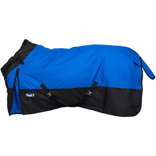 Tough1 1200D Turnout Blanket with Snuggit (300g Fill) - Royal Blue image number null