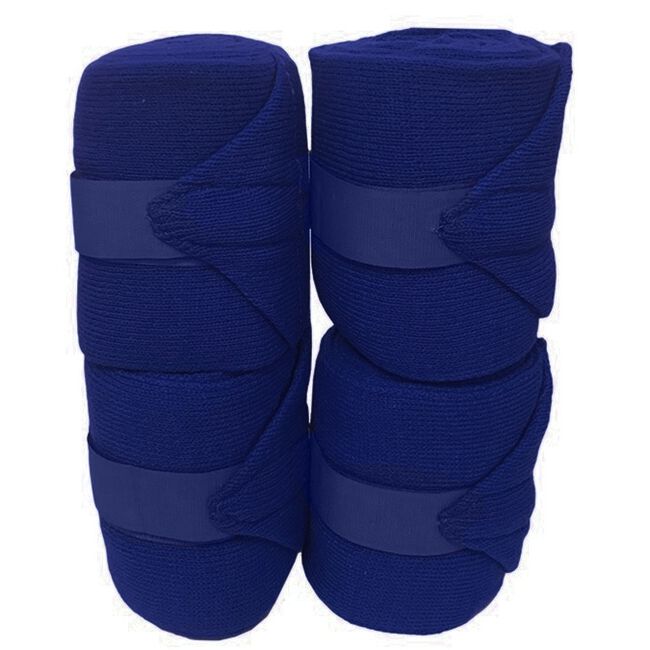 Jack's Acrylic Knit Stall Bandages - Royal Blue image number null