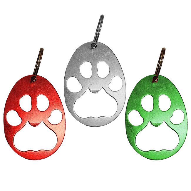 Cetacea Paw Print Bottle Opener - Closeout image number null