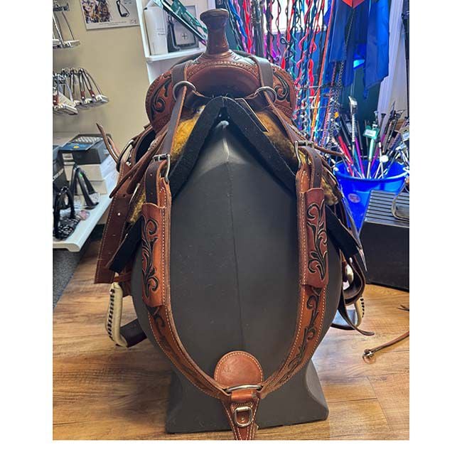 Used Corriente Barrel Saddle - 16" image number null