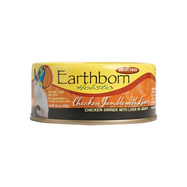 Earthborn Chicken Jumble with Liver Canned Cat Food  image number null