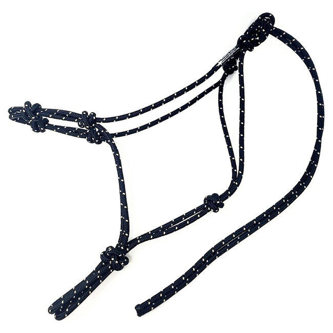 Knotty Girlz Stiff 4-Knot Halter - 1/4" Polyester Halter Cord image number null