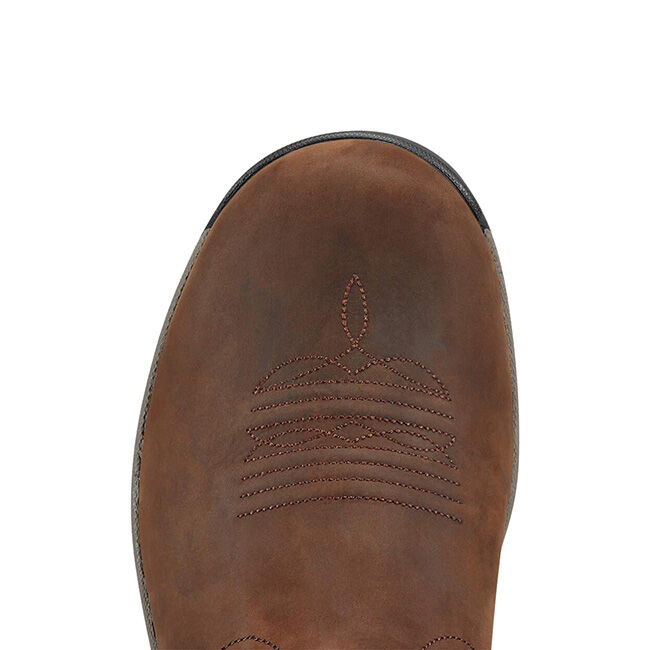 Ariat Women's Terrain Pull-On Waterproof Boot - Distressed Brown image number null