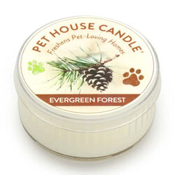 Pet House Candle Evergreen Forest Mini Candle