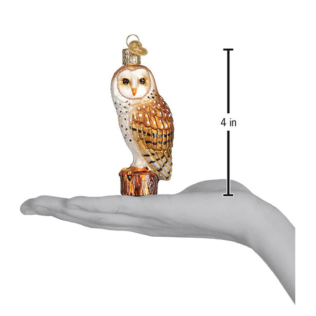 Old World Christmas Barn Owl Ornament image number null