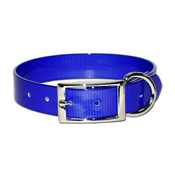 OmniPet SunGlo Collar with D-Ring - Blue