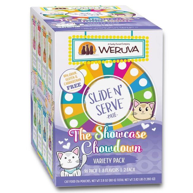 Weruva Showcase Chowdown 2.8 oz Variety Pack  image number null