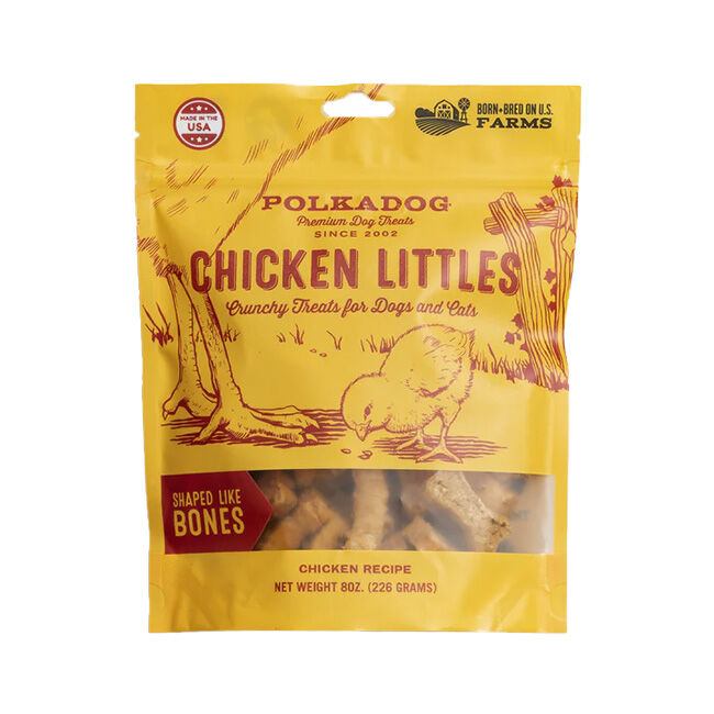 Polkadog Chicken Littles - Crunchy Bones for Dogs & Cats image number null