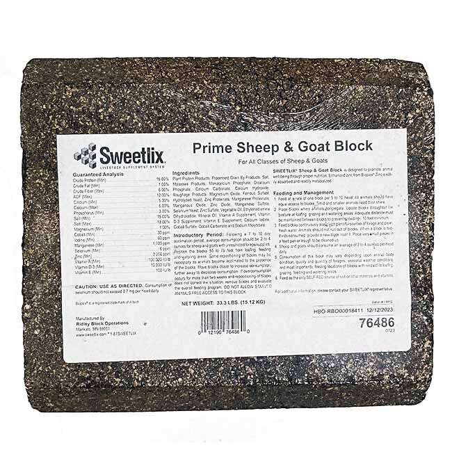 Sweetlix Lamb Maker 16% Protein Block image number null