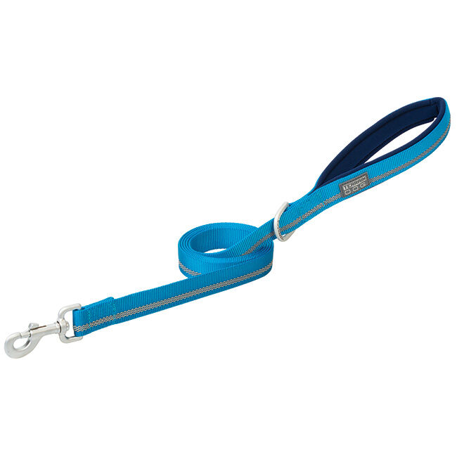 Terrain D.O.G. Reflective Neoprene-Lined Dog Leash - Blue image number null
