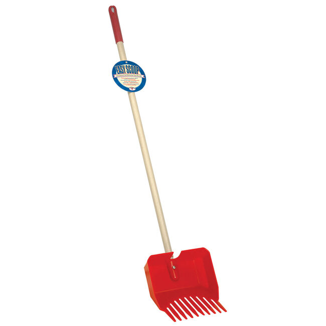 Pet Lodge Easy Scoop Pooper Scooper with Wooden Handle  image number null