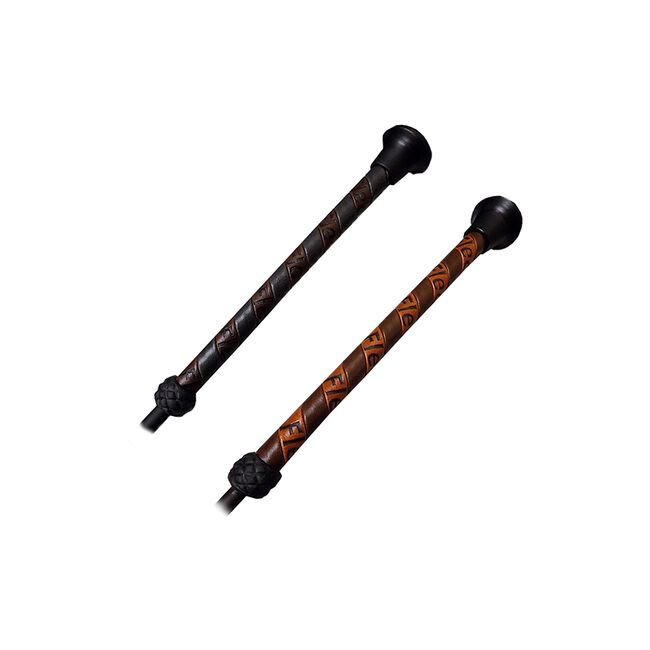 FLECK Fiberglass Bat with SilkTouch Coating and Leather Handle image number null