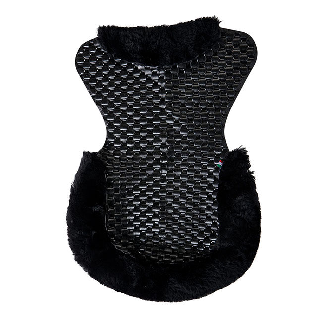 Acavallo Respira Gel & Sheepskin Non-Slip Cut-Out Flat Pad image number null