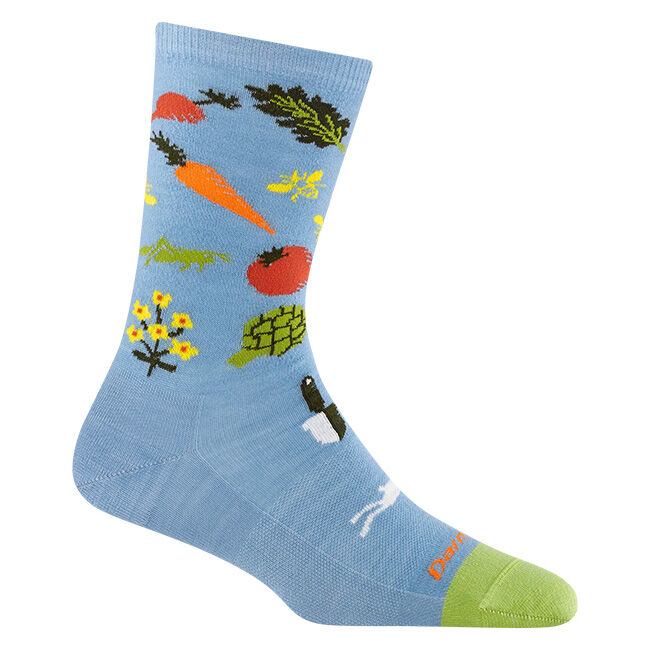 Darn Tough Women's Farmer's Market Crew Lightweight Lifestyle Sock - Sky image number null