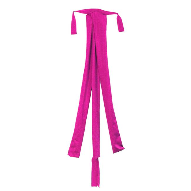 Sleazy Sleepwear for Horses 3 Tube Tail Bag - Neon Pink image number null