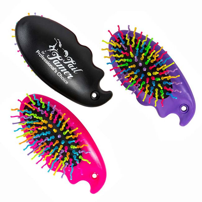 Tail Tamer Mini Rainbow Mane Brush image number null