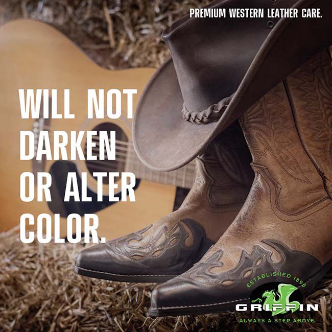 Griffin Shoe Care Western Boot Leather Conditioner - 8 oz image number null