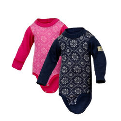Janus Baby Wool Snowflake Bodysuit