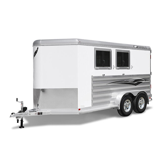 Featherlite Model 9400 2-Horse Slant Load Bumper Pull Trailer image number null