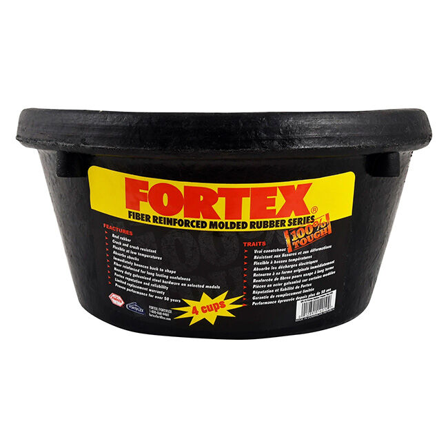Fortex-Fortiflex Rubber Feeder Pan - 1-Quart Capacity image number null
