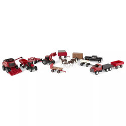 TOMY Case IH 1:64 Scale 20-Piece Vehicle Value Set