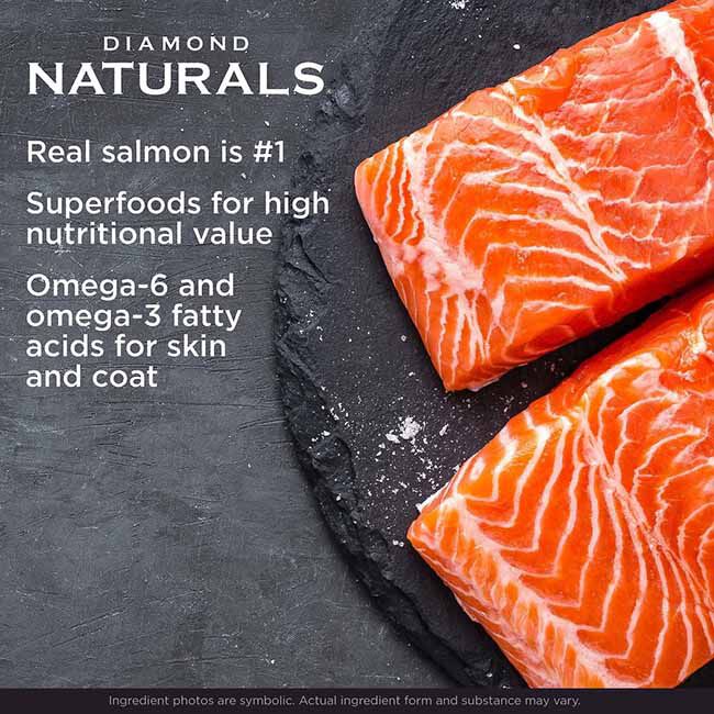 Diamond Naturals Dog Food - Skin & Coat Recipe with Salmon & Potato image number null