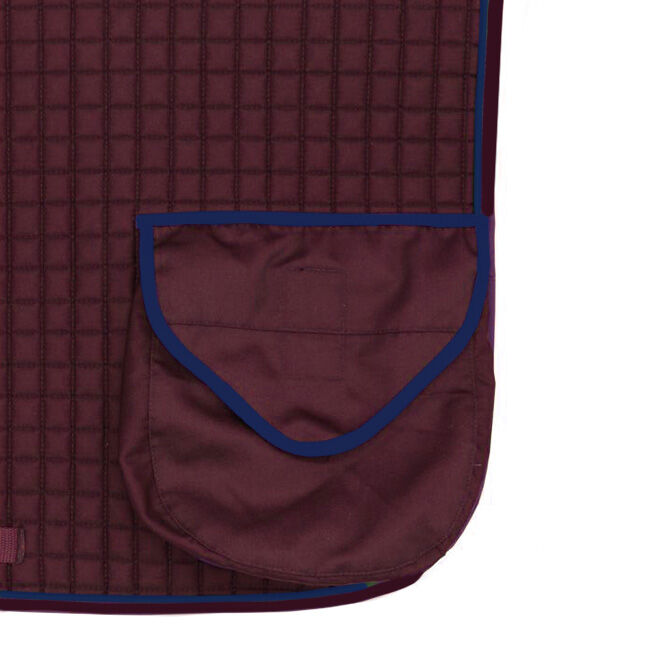 PRI Cotton Square Double Back Trail Riding Pad with Pocket image number null