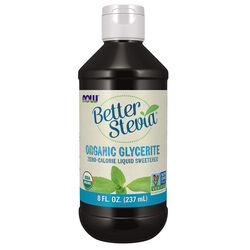 NOW BetterStevia Liquid Organic Glycerite - 8 oz