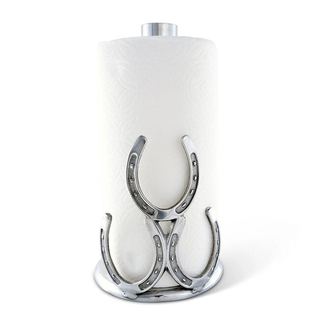Arthur Court Paper Towel Holder - Horseshoes image number null