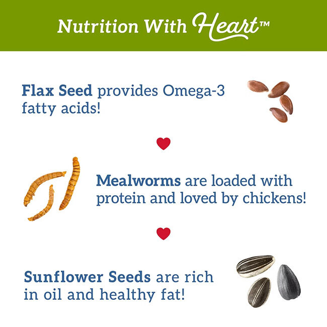 Love My Girls Gourmet Multi-Grain Chicken Snacks - Flax & Worms - 5 lb image number null