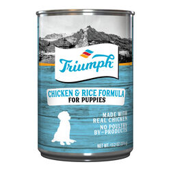 Triumph Puppy Chicken and Rice Formula Canned Dog Food - 13.2oz