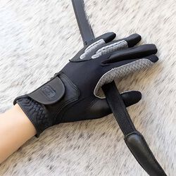 Correct Connect Oil-Tac Coppertech Leather Premium Riding Glove