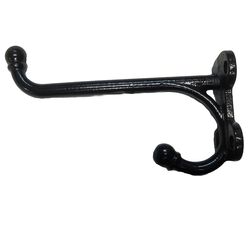 Weaver 8" Cast Iron Black Coated Harness Hook