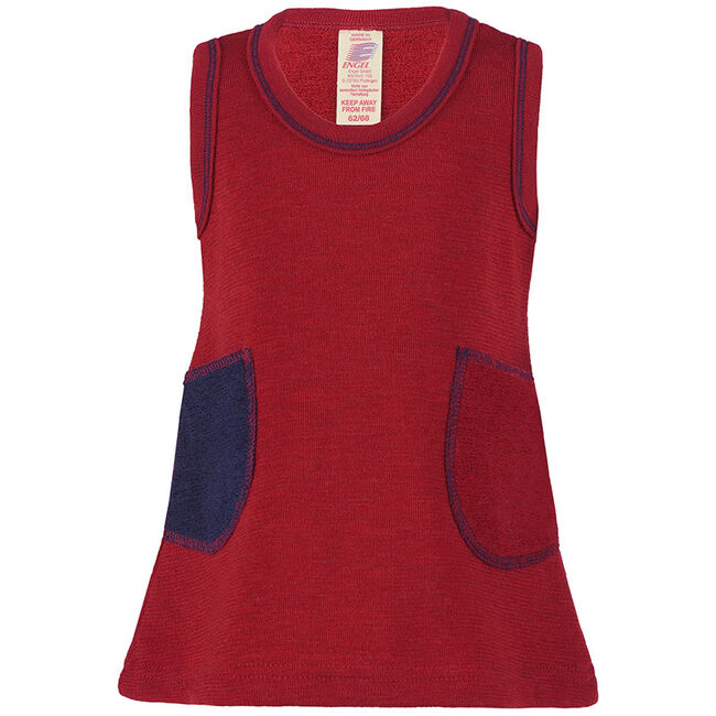 Engel Baby Inside-Out Wool Terry Dress image number null