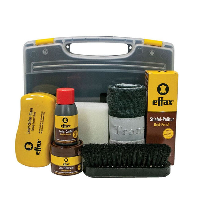 Effax Leather Care Case - 7-Piece Kit image number null