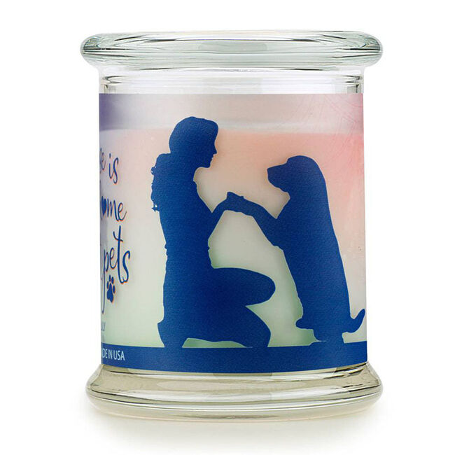 Pet House Candle Jar - Jasmine Lily - Closeout image number null