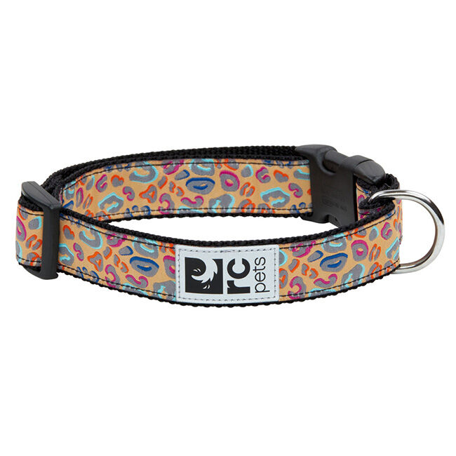 RC Pets Clip Dog Collar - Leopard image number null