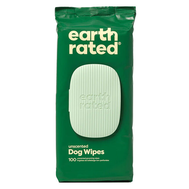 Earth Rated 100 Count USDA Certified BioBased Wipes - Unscented image number null